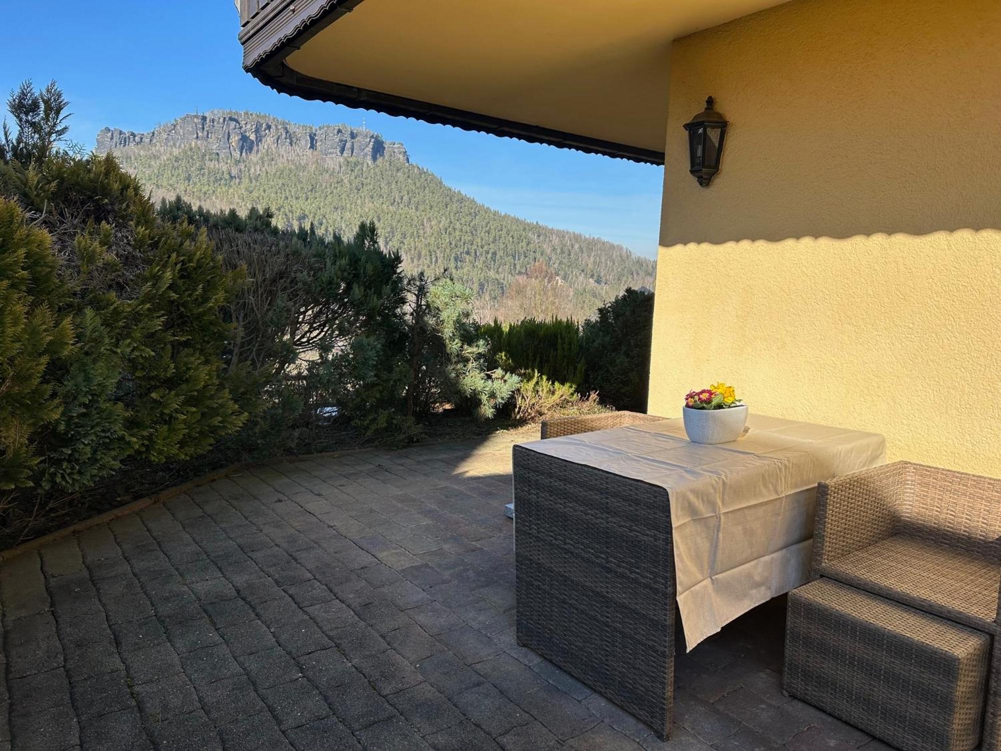 Ferienwohnung 1 Festungsblick Кёнигштайн-ан-дер-Эльбе Экстерьер фото